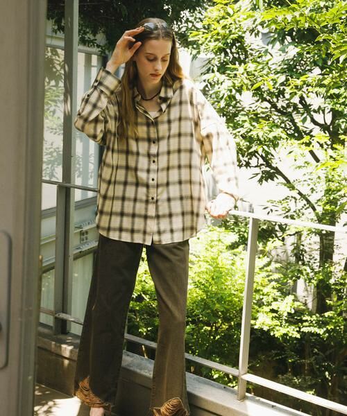 SENSE OF PLACE by URBAN RESEARCH / センスオブプレイス バイ アーバンリサーチ シャツ・ブラウス | 『UR TECH』『UVカット』チェックルーズシャツ | 詳細23