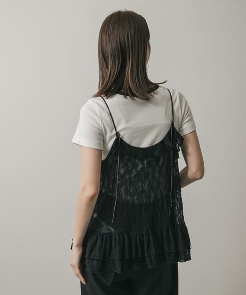 SENSE OF PLACE by URBAN RESEARCH / センスオブプレイス バイ アーバンリサーチ キャミソール・チューブトップ | フリルレースキャミトップ | 詳細9