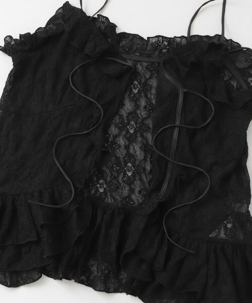 SENSE OF PLACE by URBAN RESEARCH / センスオブプレイス バイ アーバンリサーチ キャミソール・チューブトップ | フリルレースキャミトップ | 詳細13