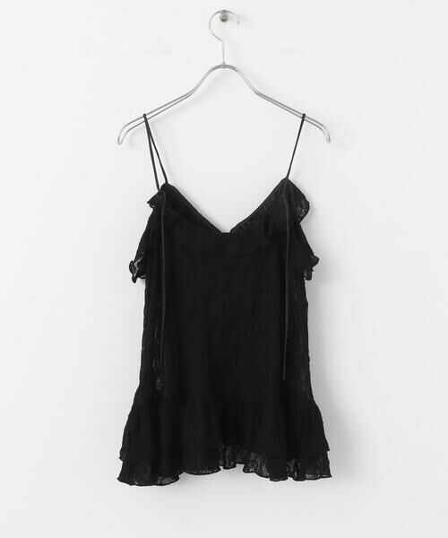 SENSE OF PLACE by URBAN RESEARCH / センスオブプレイス バイ アーバンリサーチ キャミソール・チューブトップ | フリルレースキャミトップ | 詳細14