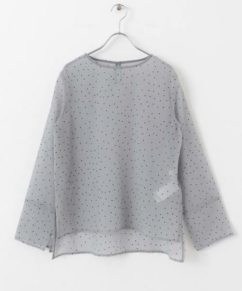 SENSE OF PLACE by URBAN RESEARCH / センスオブプレイス バイ アーバンリサーチ Tシャツ | フロッキードットシアーブラウス | 詳細13