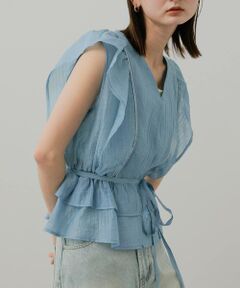 SENSE OF PLACE by URBAN RESEARCH / センスオブプレイス バイ アーバンリサーチ シャツ・ブラウス | フリルフレンチブラウス