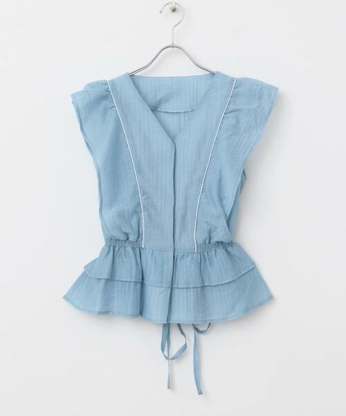 SENSE OF PLACE by URBAN RESEARCH / センスオブプレイス バイ アーバンリサーチ シャツ・ブラウス | フリルフレンチブラウス | 詳細11