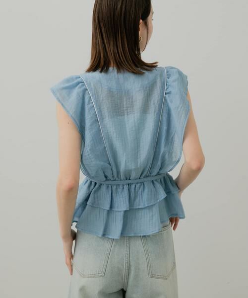 SENSE OF PLACE by URBAN RESEARCH / センスオブプレイス バイ アーバンリサーチ シャツ・ブラウス | フリルフレンチブラウス | 詳細2