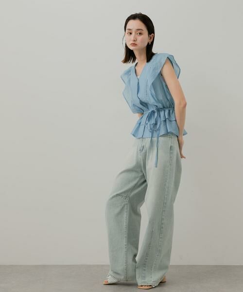 SENSE OF PLACE by URBAN RESEARCH / センスオブプレイス バイ アーバンリサーチ シャツ・ブラウス | フリルフレンチブラウス | 詳細4