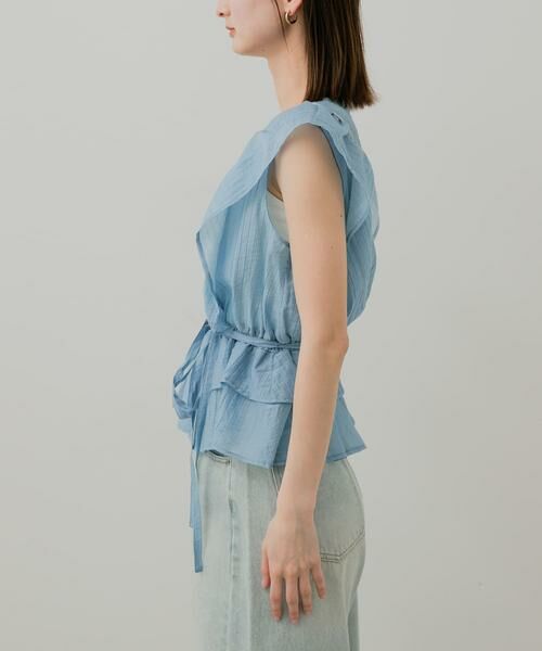 SENSE OF PLACE by URBAN RESEARCH / センスオブプレイス バイ アーバンリサーチ シャツ・ブラウス | フリルフレンチブラウス | 詳細7