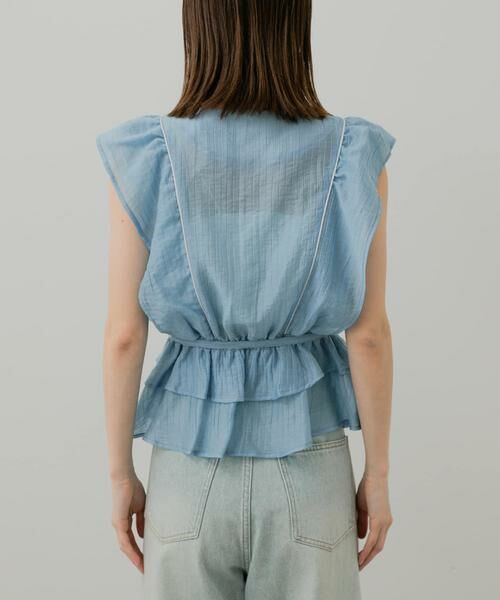 SENSE OF PLACE by URBAN RESEARCH / センスオブプレイス バイ アーバンリサーチ シャツ・ブラウス | フリルフレンチブラウス | 詳細8