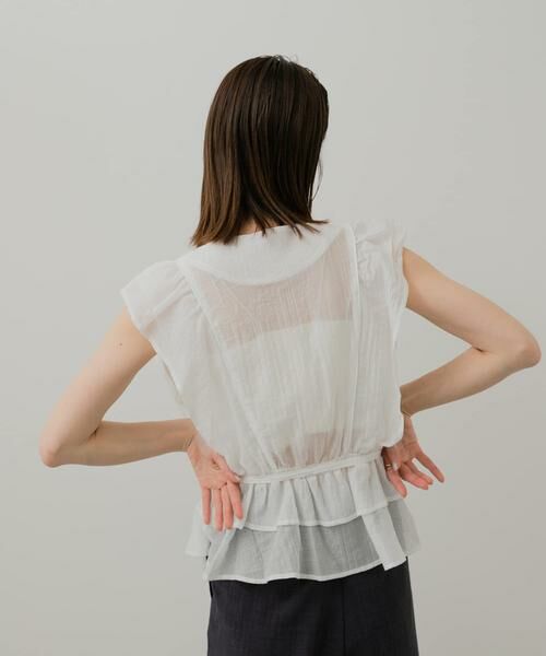 SENSE OF PLACE by URBAN RESEARCH / センスオブプレイス バイ アーバンリサーチ シャツ・ブラウス | フリルフレンチブラウス | 詳細20