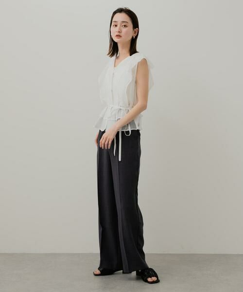 SENSE OF PLACE by URBAN RESEARCH / センスオブプレイス バイ アーバンリサーチ シャツ・ブラウス | フリルフレンチブラウス | 詳細22