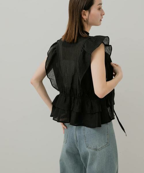 SENSE OF PLACE by URBAN RESEARCH / センスオブプレイス バイ アーバンリサーチ シャツ・ブラウス | フリルフレンチブラウス | 詳細28