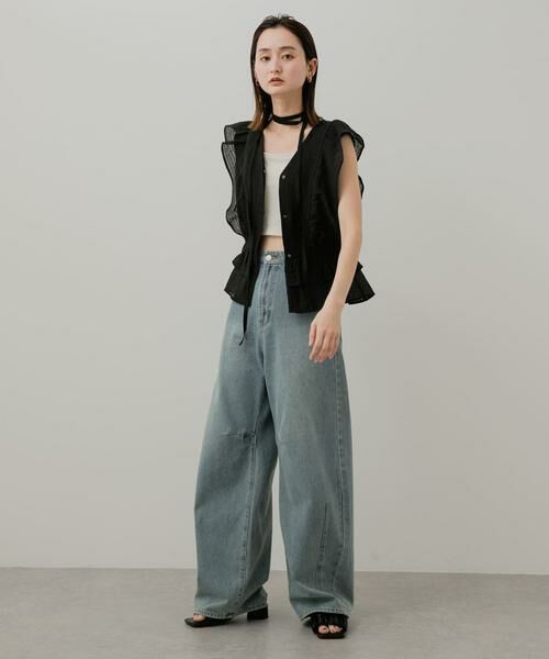 SENSE OF PLACE by URBAN RESEARCH / センスオブプレイス バイ アーバンリサーチ シャツ・ブラウス | フリルフレンチブラウス | 詳細30