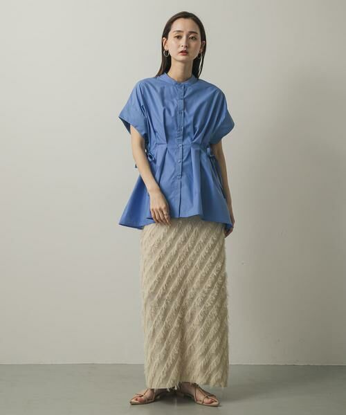 SENSE OF PLACE by URBAN RESEARCH / センスオブプレイス バイ アーバンリサーチ シャツ・ブラウス | ウエストタックチュニックブラウス | 詳細4