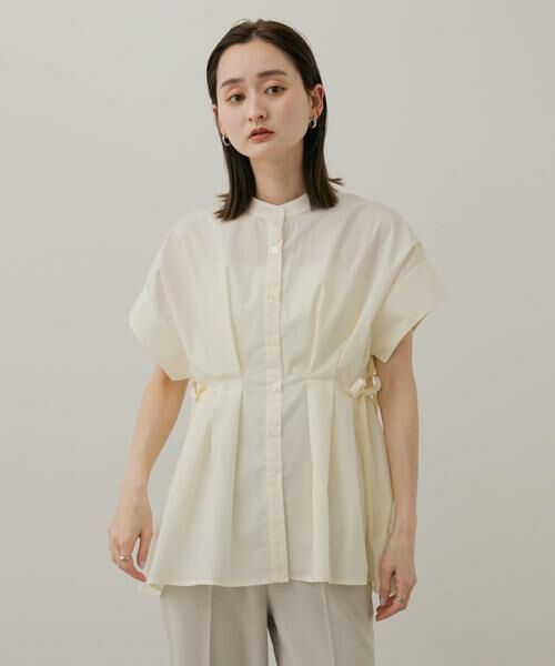 SENSE OF PLACE by URBAN RESEARCH / センスオブプレイス バイ アーバンリサーチ シャツ・ブラウス | ウエストタックチュニックブラウス | 詳細22