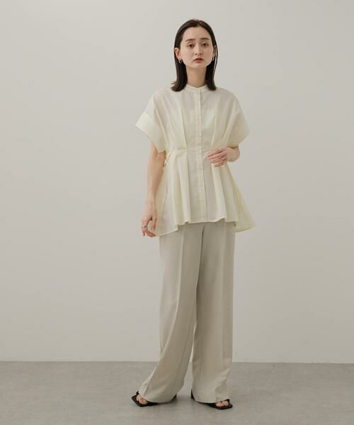 SENSE OF PLACE by URBAN RESEARCH / センスオブプレイス バイ アーバンリサーチ シャツ・ブラウス | ウエストタックチュニックブラウス | 詳細24