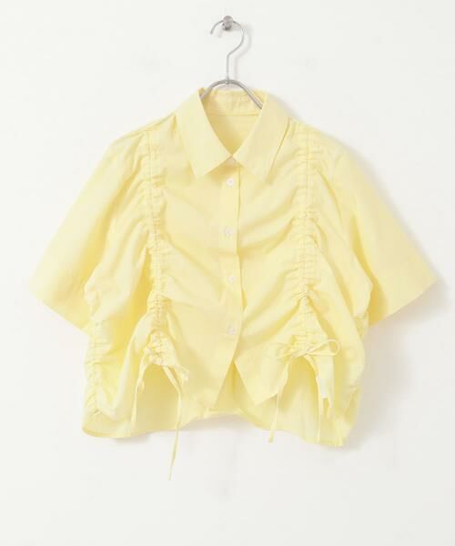 SENSE OF PLACE by URBAN RESEARCH / センスオブプレイス バイ アーバンリサーチ シャツ・ブラウス | クロップドシャーリングシャツ(半袖) | 詳細6