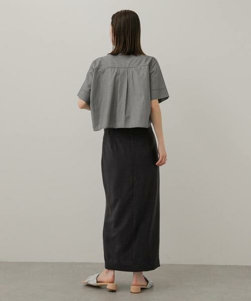 SENSE OF PLACE by URBAN RESEARCH / センスオブプレイス バイ アーバンリサーチ シャツ・ブラウス | クロップドシャーリングシャツ(半袖) | 詳細22