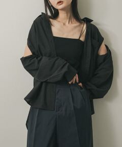 SENSE OF PLACE by URBAN RESEARCH / センスオブプレイス バイ アーバンリサーチ シャツ・ブラウス | リネンライクショルダースリットシャツ