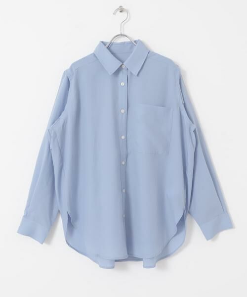 SENSE OF PLACE by URBAN RESEARCH / センスオブプレイス バイ アーバンリサーチ シャツ・ブラウス | リネンライクショルダースリットシャツ | 詳細5