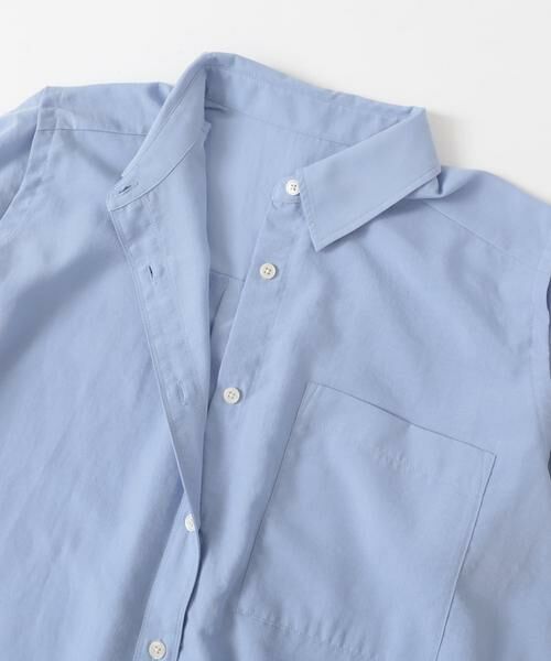 SENSE OF PLACE by URBAN RESEARCH / センスオブプレイス バイ アーバンリサーチ シャツ・ブラウス | リネンライクショルダースリットシャツ | 詳細7