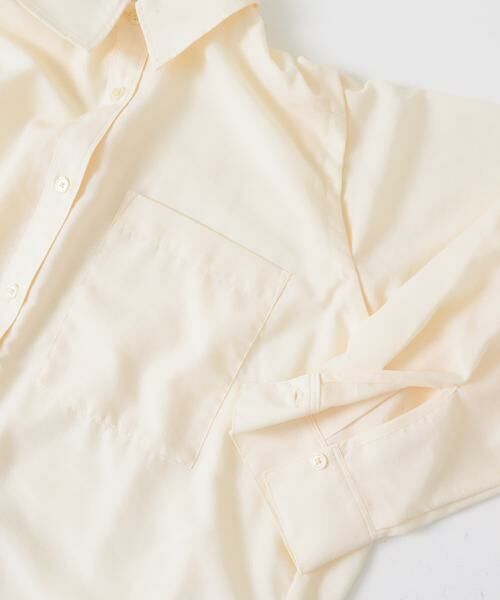 SENSE OF PLACE by URBAN RESEARCH / センスオブプレイス バイ アーバンリサーチ シャツ・ブラウス | リネンライクショルダースリットシャツ | 詳細20