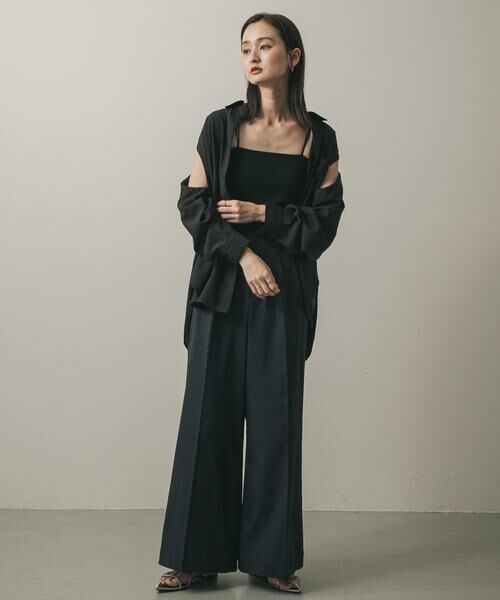 SENSE OF PLACE by URBAN RESEARCH / センスオブプレイス バイ アーバンリサーチ シャツ・ブラウス | リネンライクショルダースリットシャツ | 詳細22