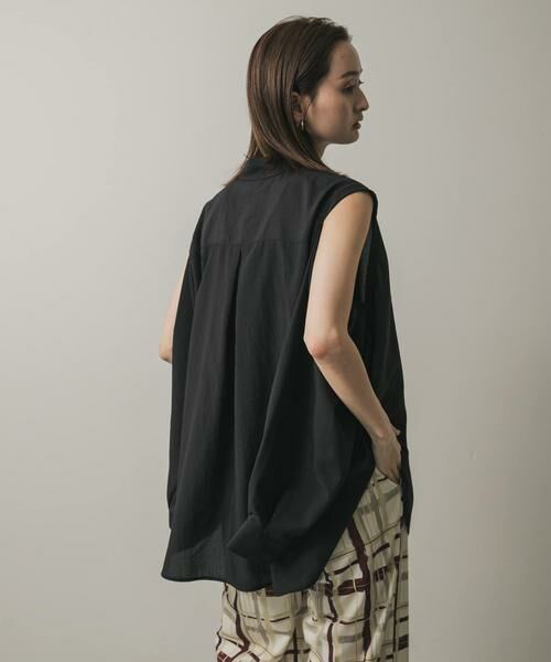 SENSE OF PLACE by URBAN RESEARCH / センスオブプレイス バイ アーバンリサーチ シャツ・ブラウス | リネンライクショルダースリットシャツ | 詳細26