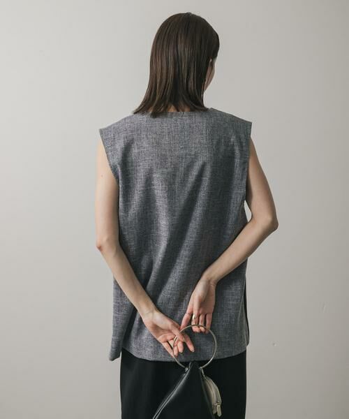 SENSE OF PLACE by URBAN RESEARCH / センスオブプレイス バイ アーバンリサーチ ベスト | スキッパーツイードベスト | 詳細3