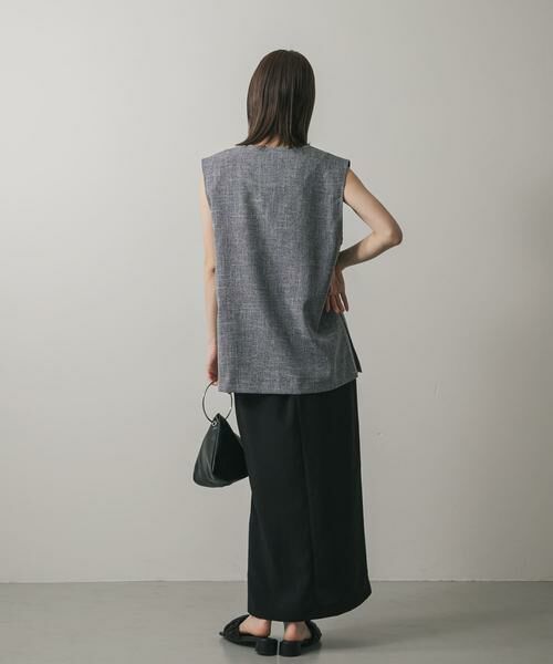 SENSE OF PLACE by URBAN RESEARCH / センスオブプレイス バイ アーバンリサーチ ベスト | スキッパーツイードベスト | 詳細5