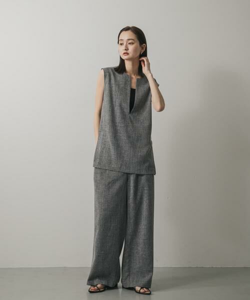 SENSE OF PLACE by URBAN RESEARCH / センスオブプレイス バイ アーバンリサーチ ベスト | スキッパーツイードベスト | 詳細14