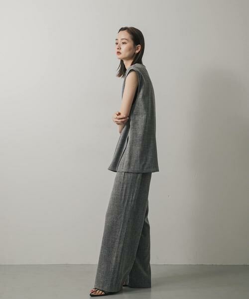 SENSE OF PLACE by URBAN RESEARCH / センスオブプレイス バイ アーバンリサーチ ベスト | スキッパーツイードベスト | 詳細15