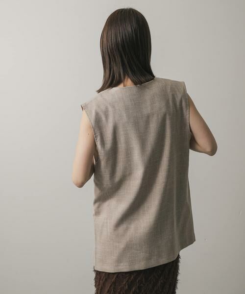 SENSE OF PLACE by URBAN RESEARCH / センスオブプレイス バイ アーバンリサーチ ベスト | スキッパーツイードベスト | 詳細21