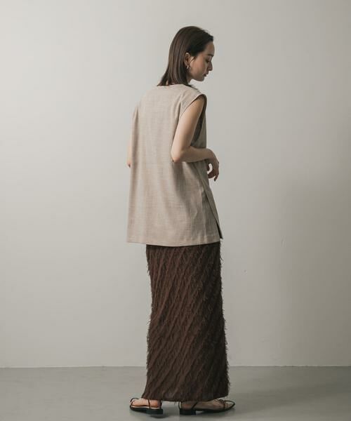 SENSE OF PLACE by URBAN RESEARCH / センスオブプレイス バイ アーバンリサーチ ベスト | スキッパーツイードベスト | 詳細23