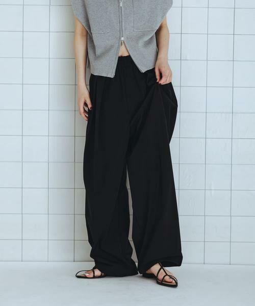 SENSE OF PLACE by URBAN RESEARCH / センスオブプレイス バイ アーバンリサーチ その他パンツ | 撥水UVカットウエストドロータックパンツ | 詳細10