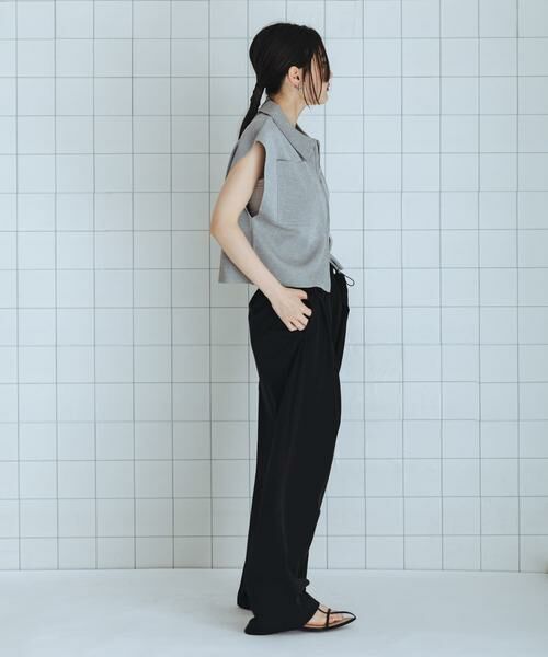 SENSE OF PLACE by URBAN RESEARCH / センスオブプレイス バイ アーバンリサーチ その他パンツ | 撥水UVカットウエストドロータックパンツ | 詳細13