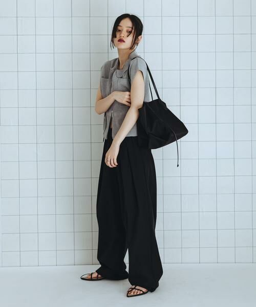 SENSE OF PLACE by URBAN RESEARCH / センスオブプレイス バイ アーバンリサーチ その他パンツ | 撥水UVカットウエストドロータックパンツ | 詳細14