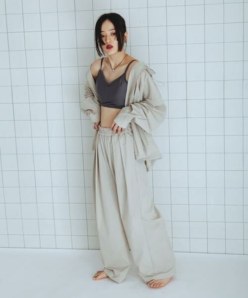 SENSE OF PLACE by URBAN RESEARCH / センスオブプレイス バイ アーバンリサーチ その他パンツ | 撥水UVカットウエストドロータックパンツ | 詳細22