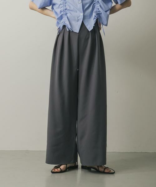 SENSE OF PLACE by URBAN RESEARCH / センスオブプレイス バイ アーバンリサーチ その他パンツ | ワイドリラックスイージーパンツ | 詳細7