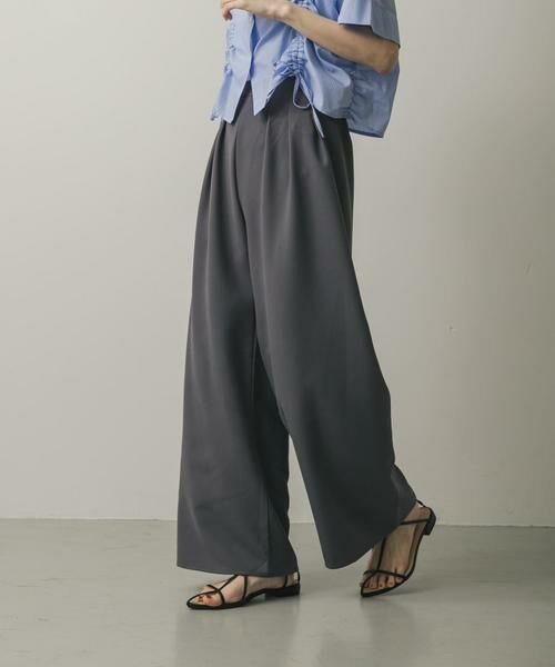SENSE OF PLACE by URBAN RESEARCH / センスオブプレイス バイ アーバンリサーチ その他パンツ | ワイドリラックスイージーパンツ | 詳細8