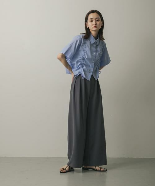 SENSE OF PLACE by URBAN RESEARCH / センスオブプレイス バイ アーバンリサーチ その他パンツ | ワイドリラックスイージーパンツ | 詳細10