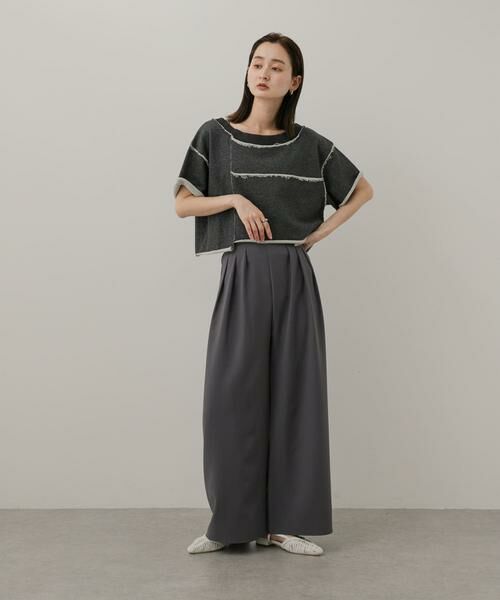 SENSE OF PLACE by URBAN RESEARCH / センスオブプレイス バイ アーバンリサーチ その他パンツ | ワイドリラックスイージーパンツ | 詳細13