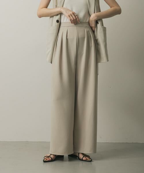 SENSE OF PLACE by URBAN RESEARCH / センスオブプレイス バイ アーバンリサーチ その他パンツ | ワイドリラックスイージーパンツ | 詳細22