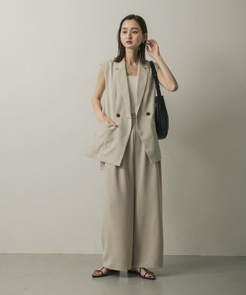 SENSE OF PLACE by URBAN RESEARCH / センスオブプレイス バイ アーバンリサーチ その他パンツ | ワイドリラックスイージーパンツ | 詳細24