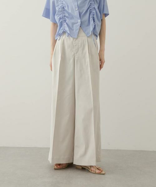 SENSE OF PLACE by URBAN RESEARCH / センスオブプレイス バイ アーバンリサーチ その他パンツ | バギーチノパンツ(アイボリー)