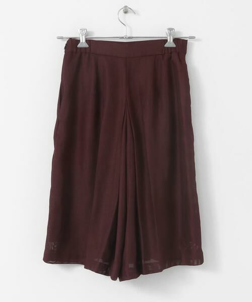 SENSE OF PLACE by URBAN RESEARCH / センスオブプレイス バイ アーバンリサーチ ショート・ハーフ・半端丈パンツ | リネンライクメッシュバミューダ | 詳細8