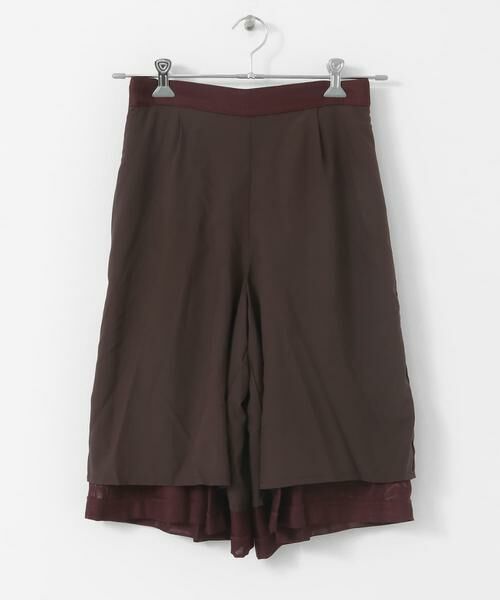 SENSE OF PLACE by URBAN RESEARCH / センスオブプレイス バイ アーバンリサーチ ショート・ハーフ・半端丈パンツ | リネンライクメッシュバミューダ | 詳細9