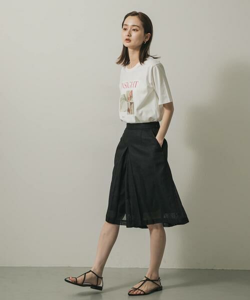 SENSE OF PLACE by URBAN RESEARCH / センスオブプレイス バイ アーバンリサーチ ショート・ハーフ・半端丈パンツ | リネンライクメッシュバミューダ | 詳細19