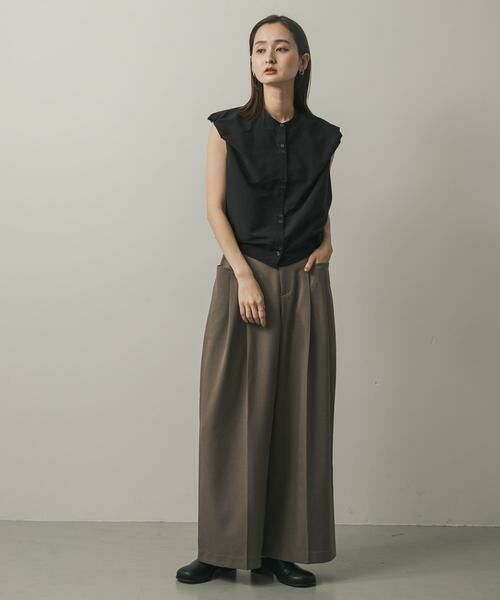 SENSE OF PLACE by URBAN RESEARCH / センスオブプレイス バイ アーバンリサーチ その他パンツ | タックポケットワイドスラックス | 詳細3