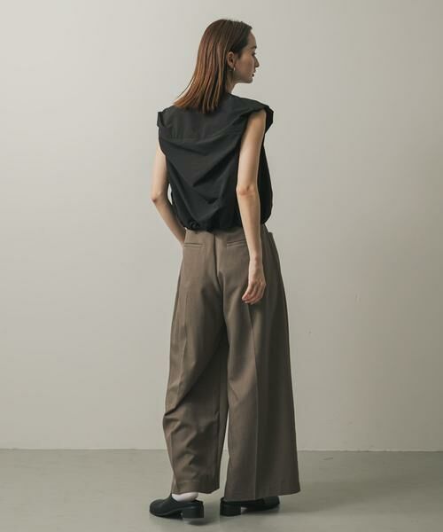 SENSE OF PLACE by URBAN RESEARCH / センスオブプレイス バイ アーバンリサーチ その他パンツ | タックポケットワイドスラックス | 詳細4