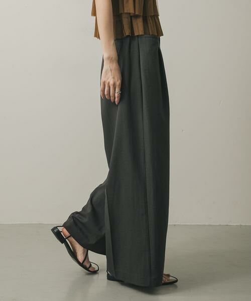 SENSE OF PLACE by URBAN RESEARCH / センスオブプレイス バイ アーバンリサーチ その他パンツ | タックポケットワイドスラックス | 詳細9