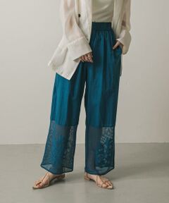 SENSE OF PLACE by URBAN RESEARCH / センスオブプレイス バイ アーバンリサーチ その他パンツ | インドシシュウメッシュイージーパンツ